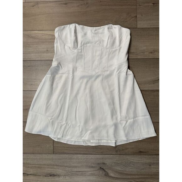 Wild Fable Women's XL Extra Large Tube Corset Mini Fit Flare Dress Bridal Shower - Picture 2 of 4